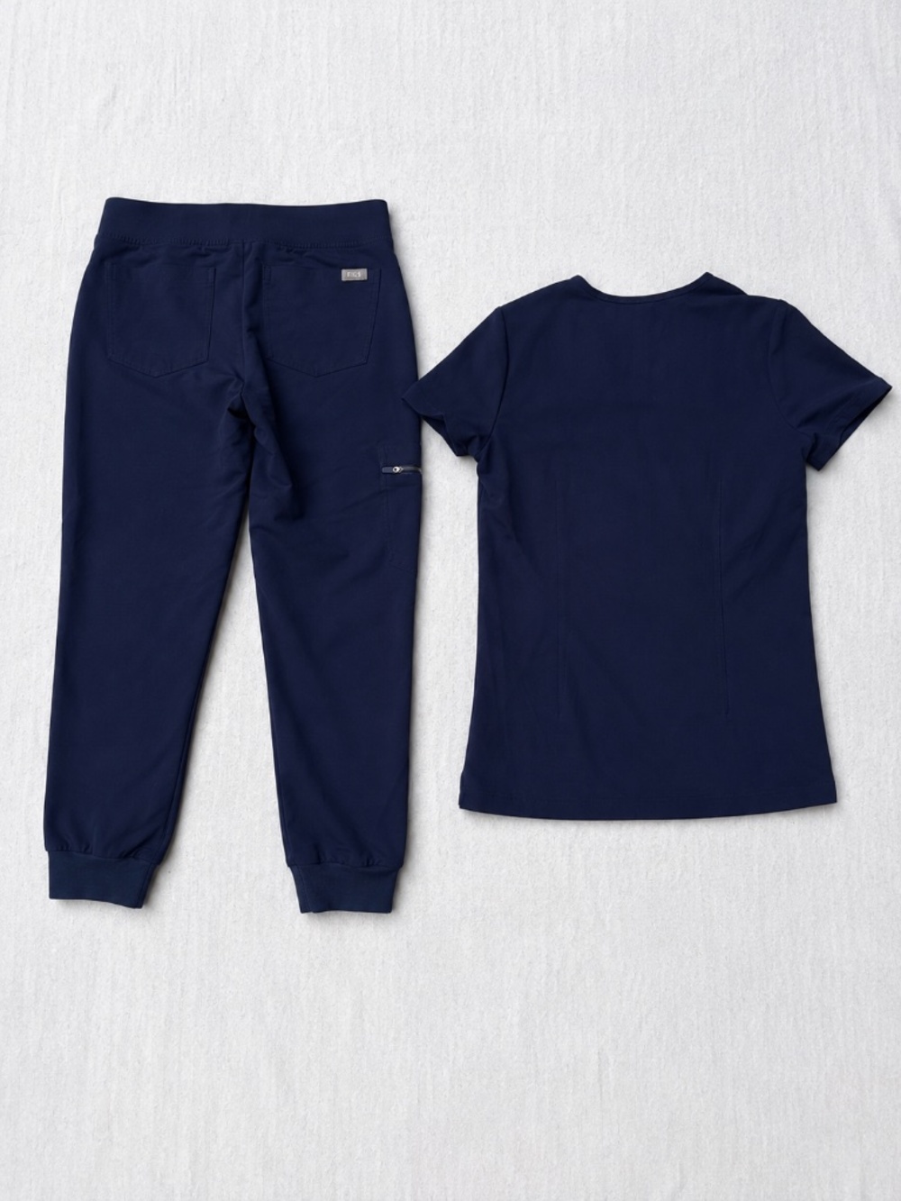 FIGS Navy Scrub Set [SIZE] Catarina Top Zamora Jogger Pants Women's